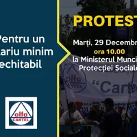 Protestul anunțat pe pagina de Facebook a Cartel Alfa/FOTO: Facebook