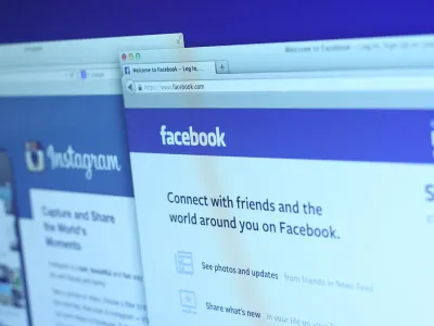 Platformele sociale Meta, Facebook şi Instagram - Foto: Profimedia Images