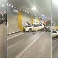 Un accident cu mai mulți răniți a avut loc în Pasajul Unirii - Foto Facebook/Info Trafic București și Ilfov/colaj b365.ro