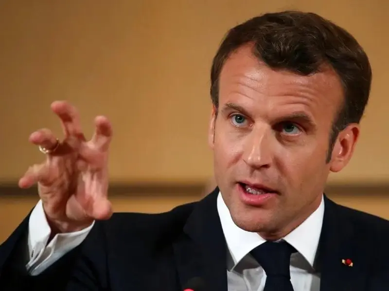 Președintele Franței, Emmanuel Macron, critică poziția pro-americană a ministrului german al apărării/FOTO: Reuters