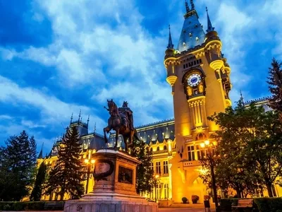 Nori întunecați deasupra Iașiului/FOTO: economica.net