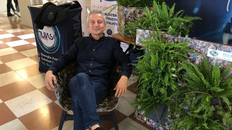 Mobilierul viitorului – Invenția inedită a unui cercetător ieșean - Foto: ZdI