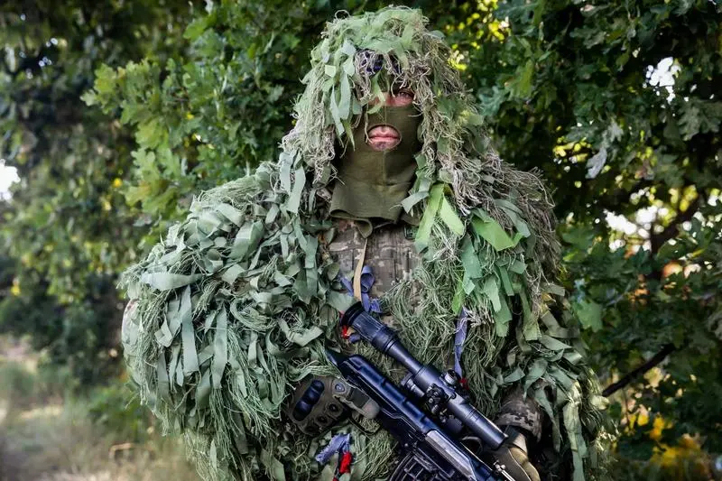 Sniperii ucraineni sunt foarte eficiențo- Foto: Profimedia Images