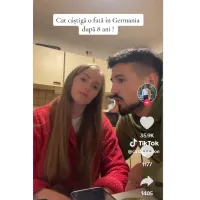 Cât câștigă un român care lucrează de 8 ani la McDonald's? Și-a cumpărat o garsonieră - Foto: captură video TikTok