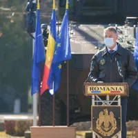 Klaus Iohannis și secretarul general al NATO vizitează Baza 57 Aeriană din Mihai Kogălniceanu/FOTO: Facebook/KlausIohannis