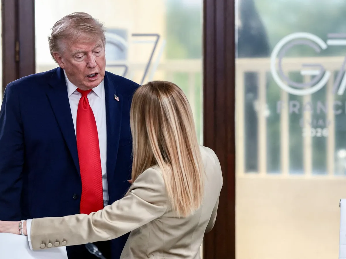 trump meloni