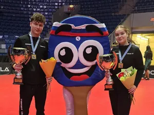 Aur la dublu mixt pentru România, la Europenele de tenis de masă Under-21 - Foto: Facebook / Federația Română de Tenis de Masă