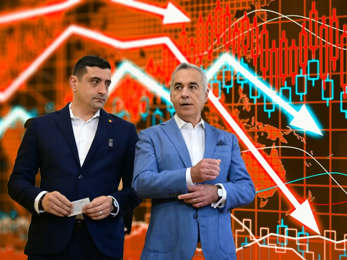 Efectul Simion și Georgescu. Urmează un tsunami de creșteri de prețuri. România, în colaps financiar - Foto: Colaj Newsweek - Profimedia images
