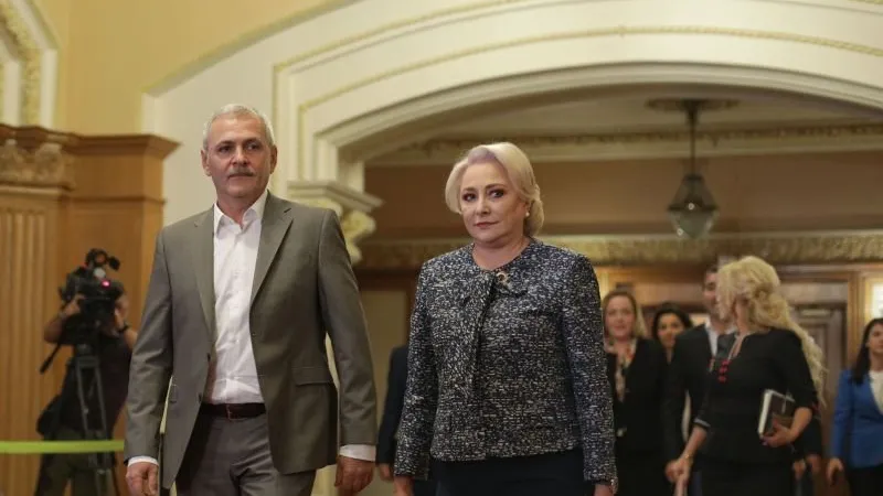 Liviu Dragnea și Viorica Dăncilă își remaniază guvernul. Foto Inquam Photos/Octav Ganea