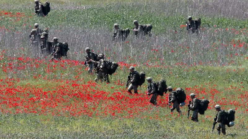 FOTO&VIDEO Exerciții militare desfășurate de NATO în Europa, ca răspuns la invazia Rusiei în Ucraina / Profimedia