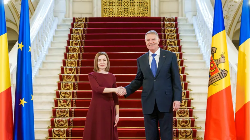 Maia Sandu, în vizită la Cotroceni. Iohannis: E esenţial ca în Europa să câştige din nou democraţia - Foto: presidency.ro