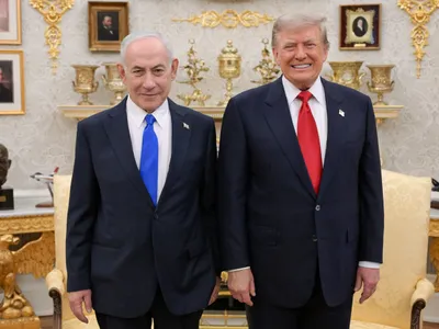 Benjamin Netanyahu si Donald Trump - Foto: Profimedia Images