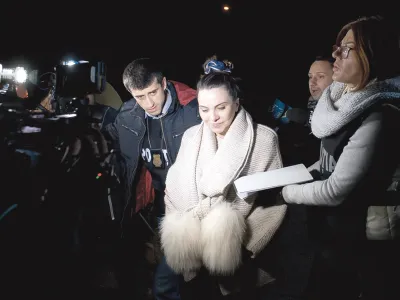 Ana-Maria Pătru, escortată la DNA/FOTO: Inquam Photos/Octav Ganea