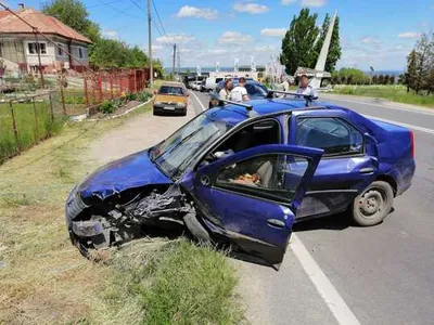 Grav accident în Cluj Napoca/ FOTO: ISU Cluj