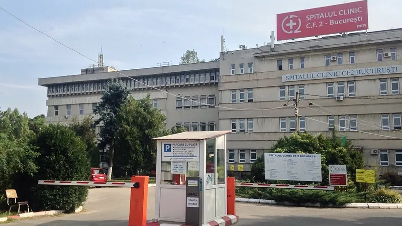 Spitalul CF 2 din București este unul dintre marii "beneficiari" ai afacerilor dubioase făcute la Ministerul Transporturilor în starea de urgență Foto: INQUAM Photos/Tudor Costache