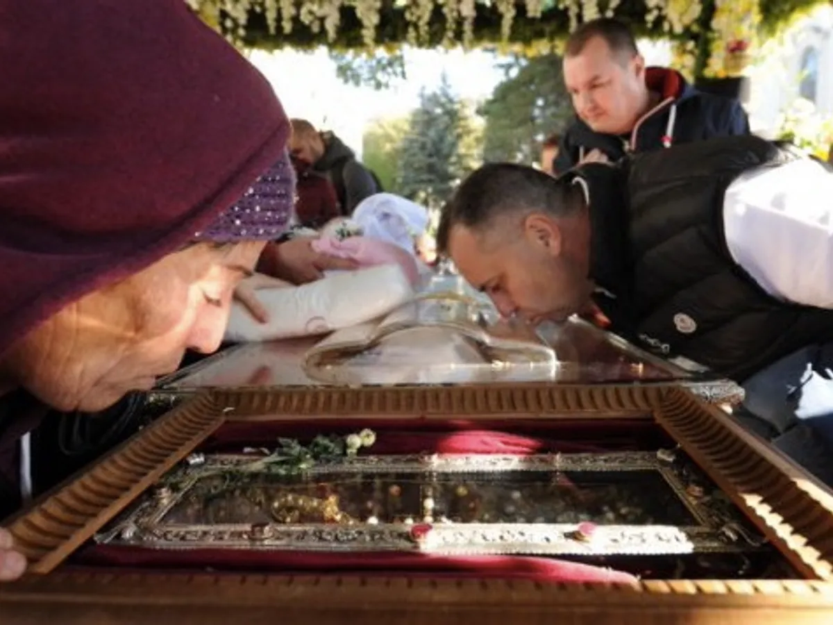 Pelerinajul începe mâine. Racla Sfintei Parascheva poate fi sărutată/FOTO: ziaruldeiasi.ro