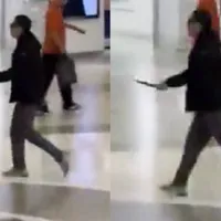 Atac furibund, în mall. Un bărbat a tăiat cu cuțitul 9 persoane și a călcat cu mașina alte 4 - Foto: Twitter