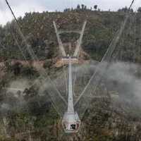 Cel mai lung pod pietonal suspendat din lume, inaugurat