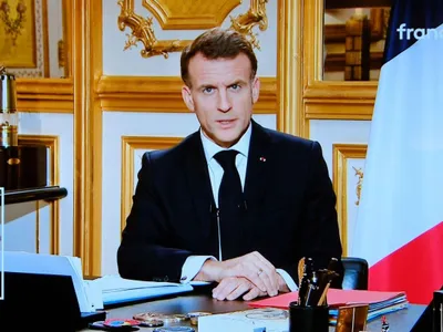 Emmanuel Macron, preşedintele Franţei - Foto: Profimedia Images