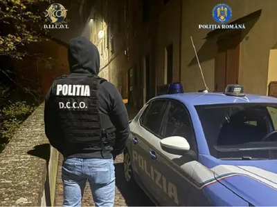 Perchezitii la traficanții de droguri - Foto: Poliția Română - DIIICOT