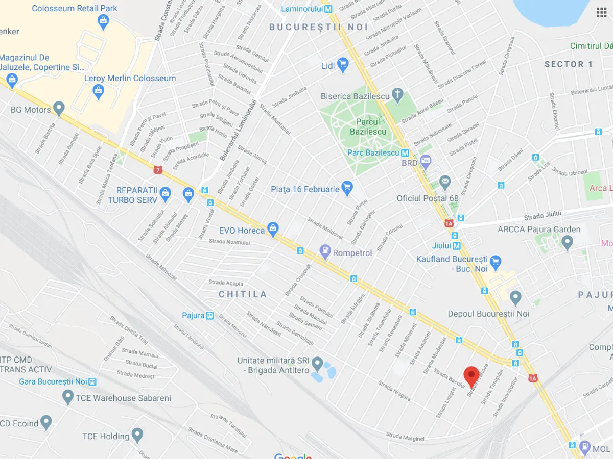 Sensuri unice noi în Bucureștii Noi/FOTO: Google Maps