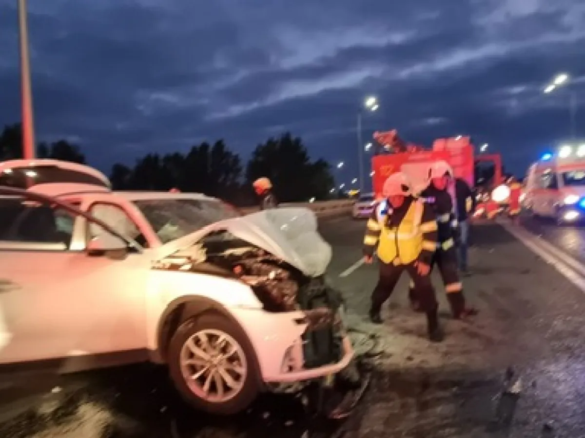Accident fatal în Satu Mare provocat de un șofer beat - Foto: ISU Satu Mare
