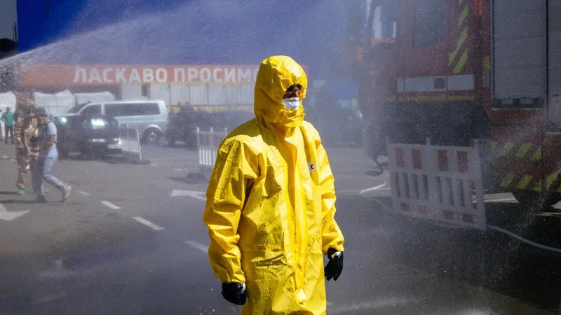Ucraina efectuează exerciții de răspuns la un dezastru nuclear/foto: Profimedia Images