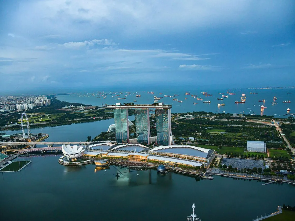 Vedere aeriană din Singapore - Foto:  Pexels/Ravish Maqsood