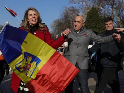 Cristela și Călin Georgescu - Foto: INQUAM PHOTOS / Octav Ganea