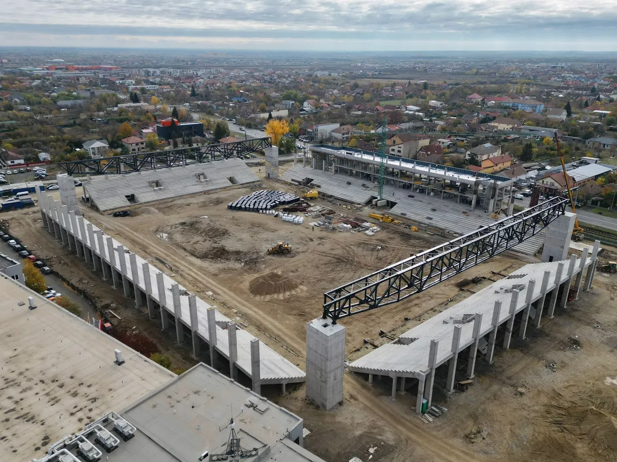 Timiș: Consiliul Județean alocă 20 milioane lei pentru finalizarea Arenei Eroii Timișoarei