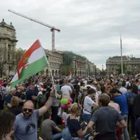 Miting major, zeci de mii de maghiari contra lui Viktor Orban. Care este cauza protestului - Foto: Profimedia Images