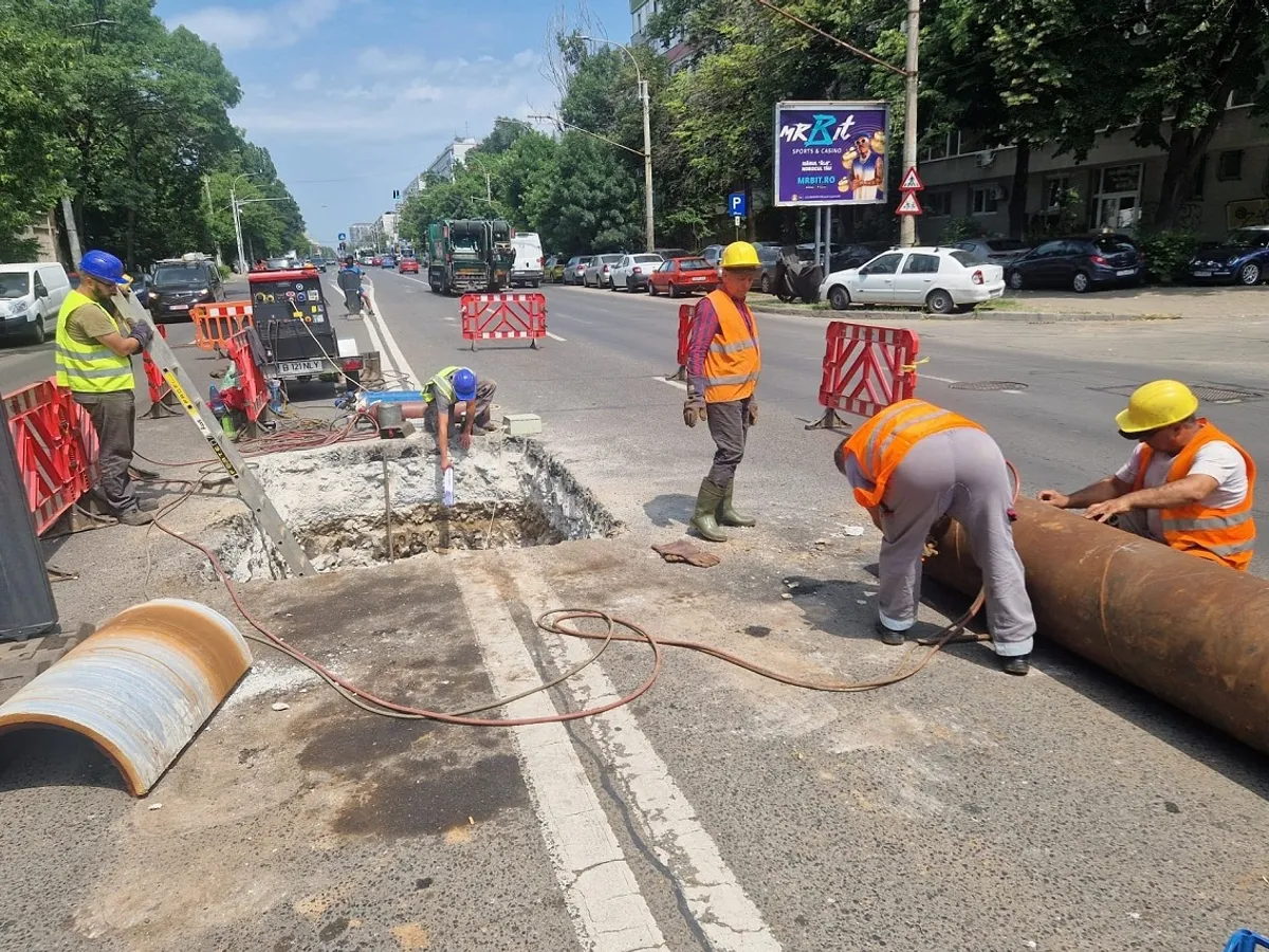 Revine apa caldă în București, după o avarie majoră - Foto: Termoenergetica (cu rol ilustrativ)