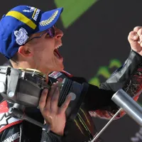 Pilotul francez Fabio Quartararo (Yamaha) a câştigat Marele Premiu al Cataloniei la MotoGP - Foto: Profimedia Images
