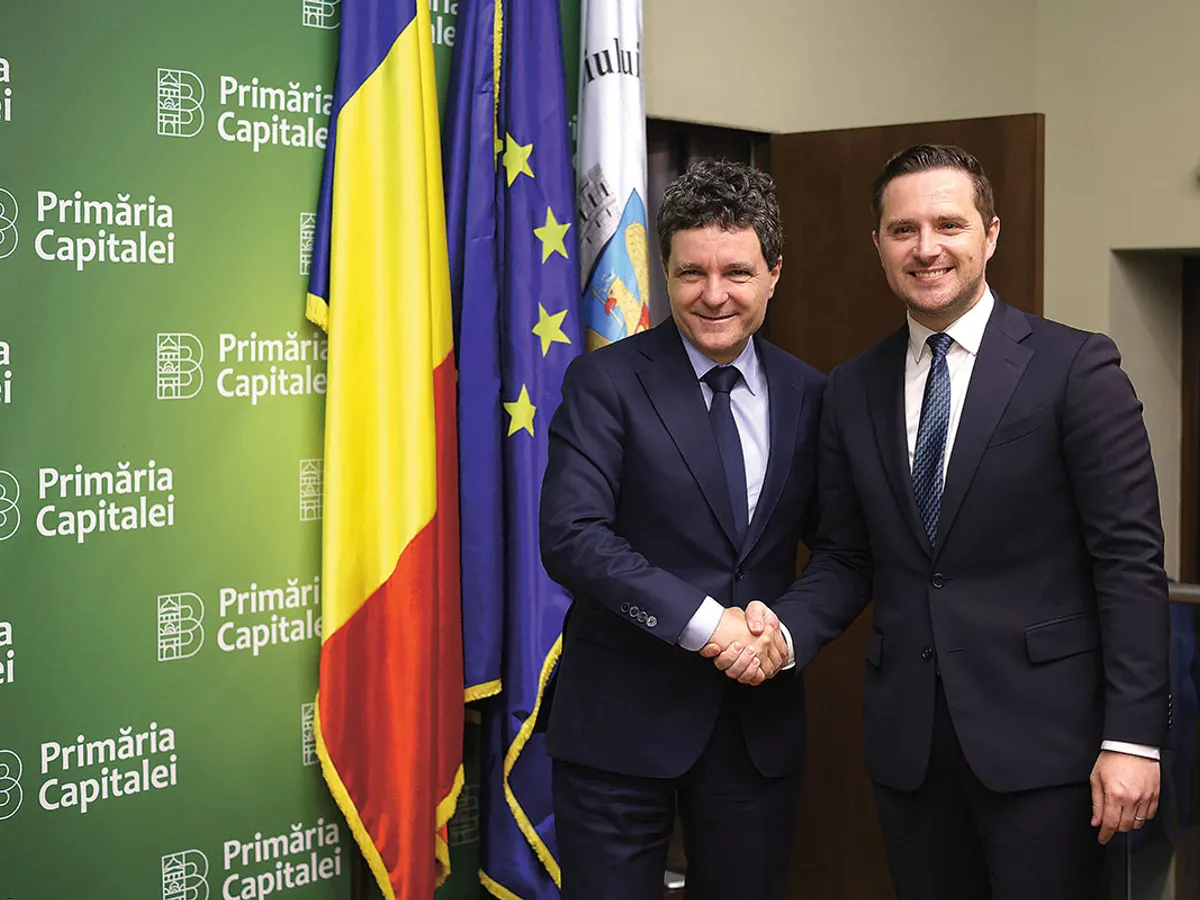 Viceprimarul Stelian Bujduveanu a preluat conducerea Primăriei Capitalei - Foto: INQUAM PHOTOS/ George Călin