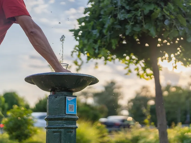 Apa Nova are o nouă campanie pentru apa potabilă în București Foto: Apa Nova