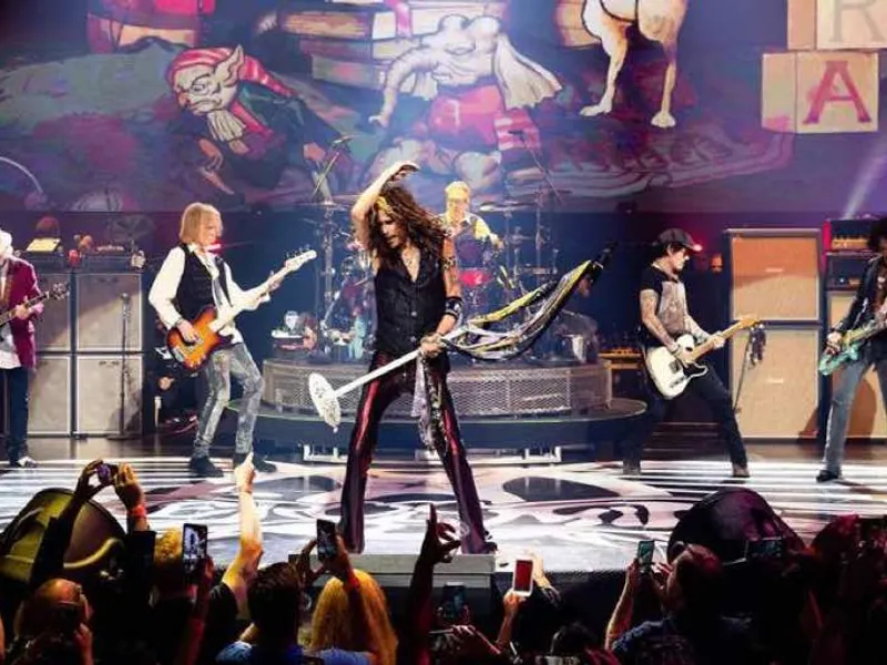 Aerosmith și-a anulat concertele. Solistul Steven Tyler, 74 de ani, e la dezintoxicare. / Foto: europebookings.com