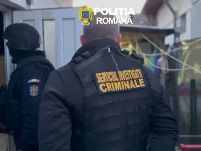 Percheziții - Foto: captură video Poliția Română