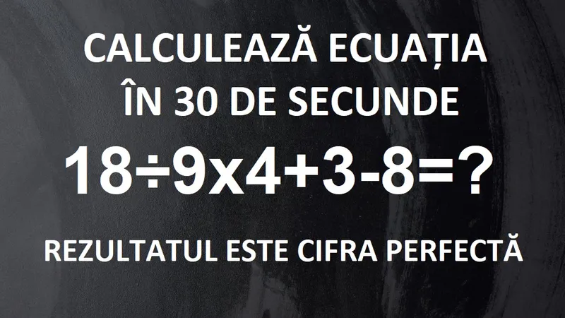 Problemă de matematică Foto: Newsweek