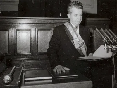 Primul președinte al României a fost Nicolae Ceaușescu - Foto: Fototeca online a comunismului românesc - cota 4/1974