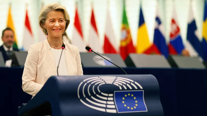 Ursula Von der Leyen a obținut un nou mandat de președintă a CE - Foto: Profimedia Images