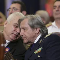Anghel Iordănescu și Ilie Năstase Foto: Inquam/ Octav Ganea