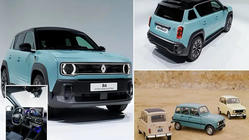 Evoluția noțiunii de mașină ieftină în 60 ani: Renault 4, 5.000 franci - anii 1960, 30.000 € - 2025 - Foto: thisismoney.co.uk