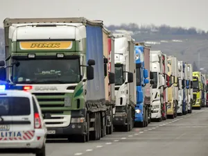 Atenționare de trafic pentru șoferii care ajung în Vama Giurgiu/ Profimedia photos