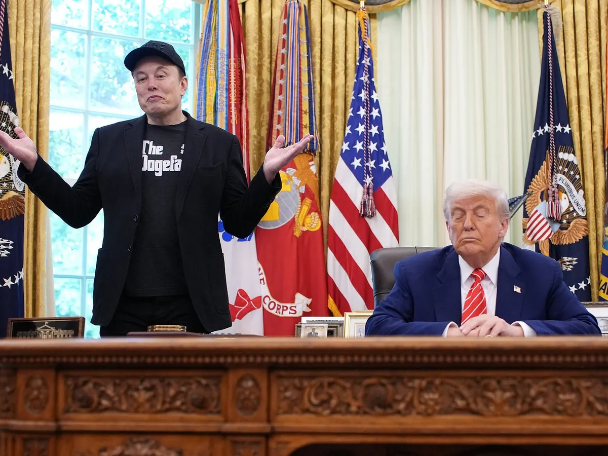 Elon Musk și Donald Trump - Foto: Profimedia images