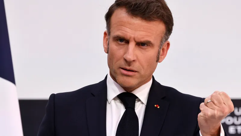 Macron reacționează dur la tarifele lui Trump: „Economia americană va ieși mai slabă și mai săracă” - FOTO: Profimedia(imagine cu rol ilustrativ)