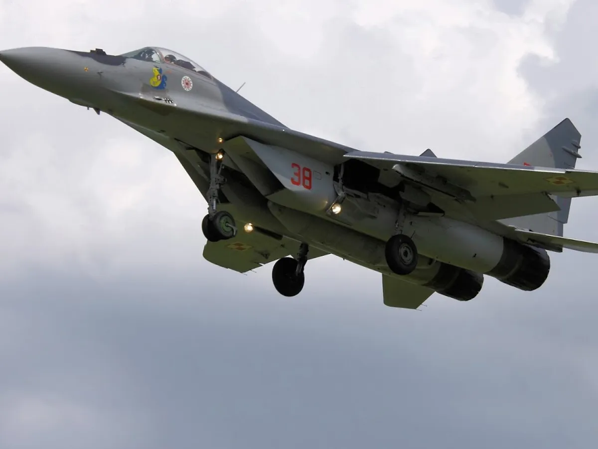 Un MIG 29 bulgăresc s-a prăbușit în Marea Neagră/Foto: bulgarian air force