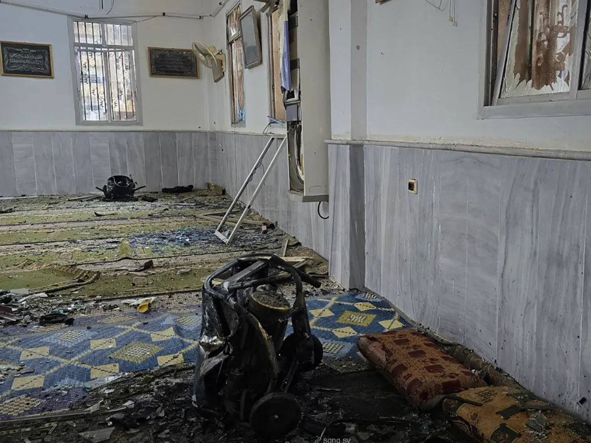 Explozie într-o moschee din Homs: cel puțin trei morți și cinci răniți, potrivit unui bilanț provizoriu