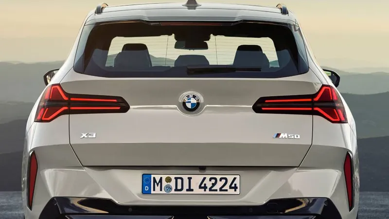 Noul BMW X3 nu are și versiune electrică. Doar benzină, diesel și plug-in hybrid - Foto: BMW