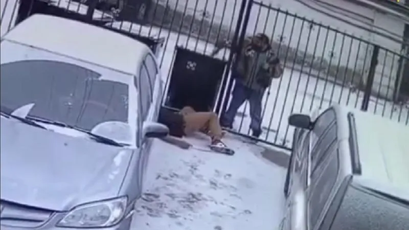 Momentul execuției lui Aly Sadoveanu Foto:captură Gândul