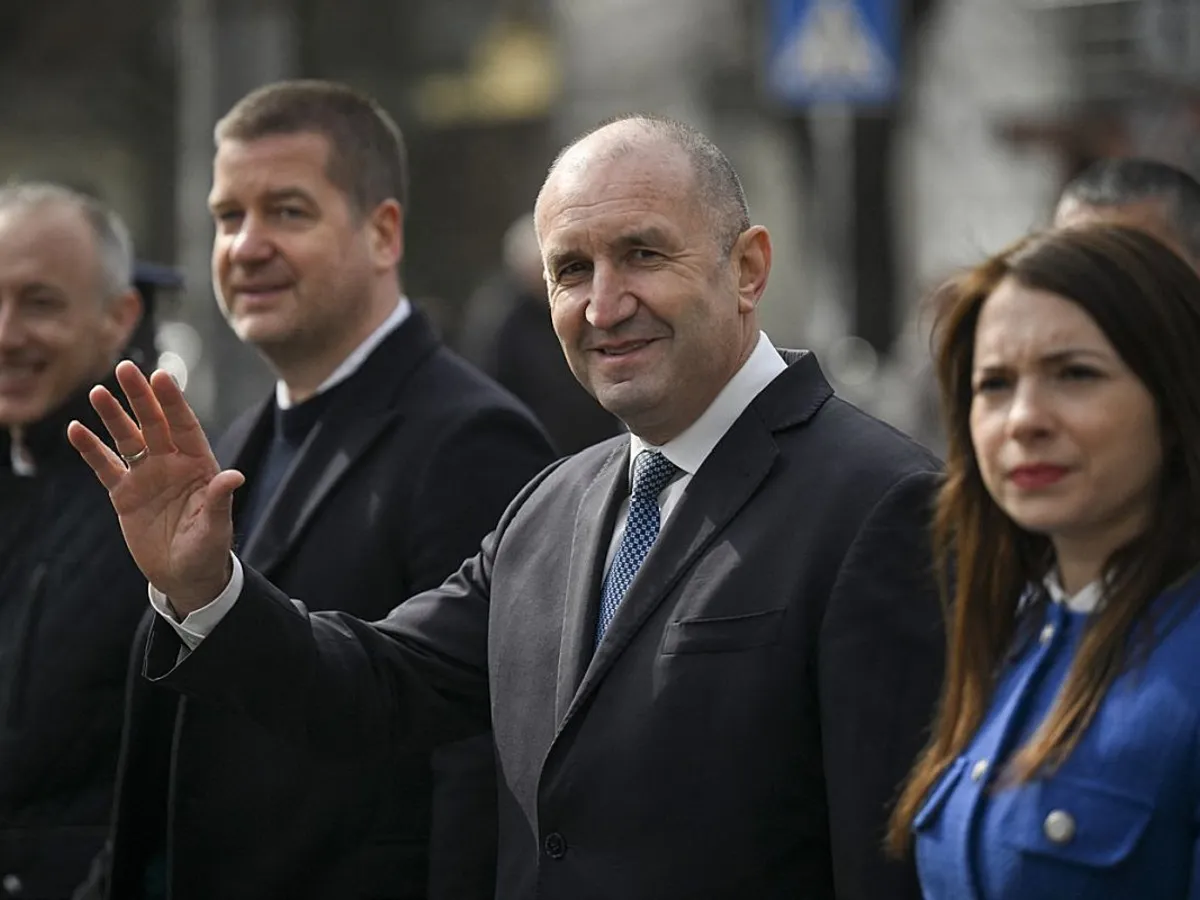 Fostul preşedinte filorus Rumen Radev, celălalt candidat - Foto: Profimedia Images
